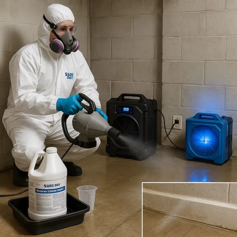 Sanitization and Odor Removal process in Stanley, WI