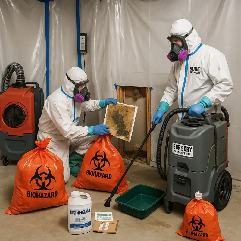 Contaminated Water Handling Protocols process in Stanley, WI