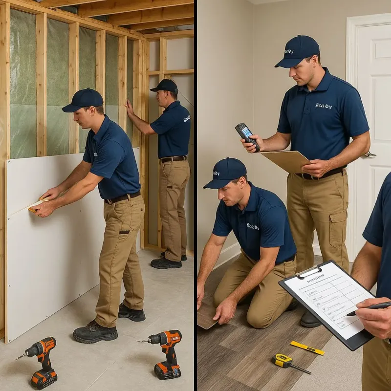 Repairs and Reconstruction process in Stanley, WI