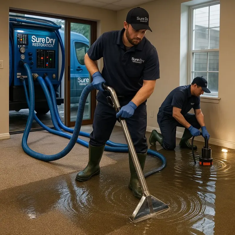 Water Extraction and Removal process in Stanley, WI